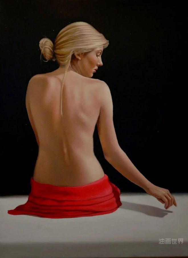 Al Saralis的女性人物油画｜英国